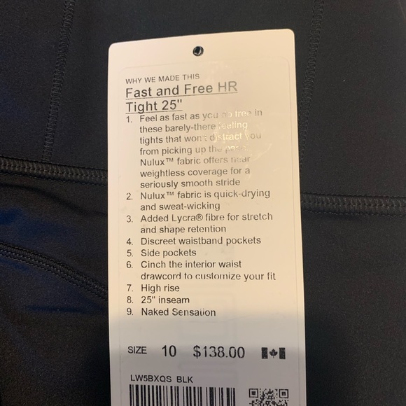 Lululemon leggings - Picture 3 of 3